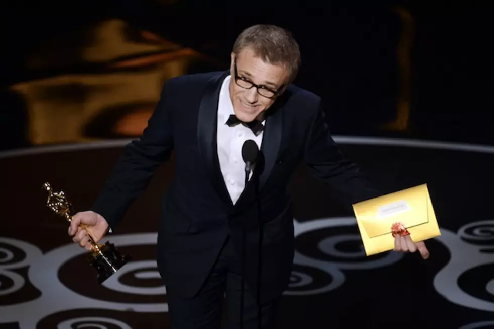 2013 Oscars – Christoph Waltz Wins Best Supporting Actor [VIDEO]