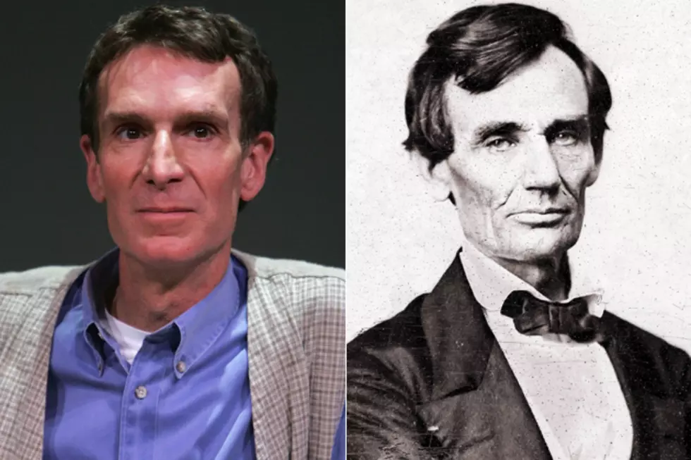 Bill Nye the Science Guy + Abraham Lincoln – Celebrity Doppelgangers