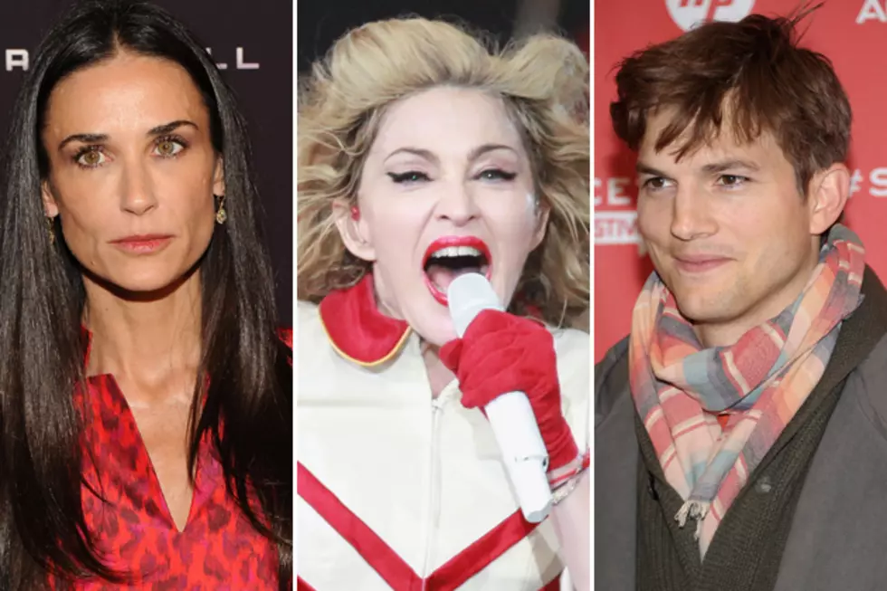 Madonna Would Rather Party With Ashton Kutcher Than With Demi Moore