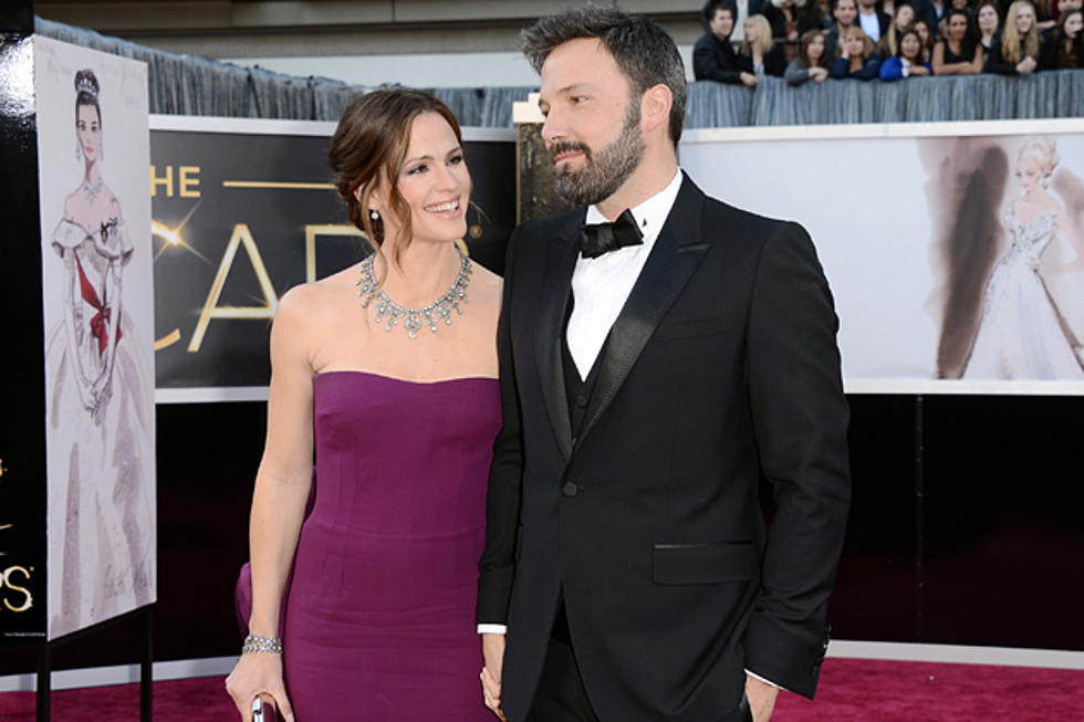 Ben Affleck Shaved His Beard + Should Have Also Won Best Dad Ever at the 2013 Oscars [PHOTO]