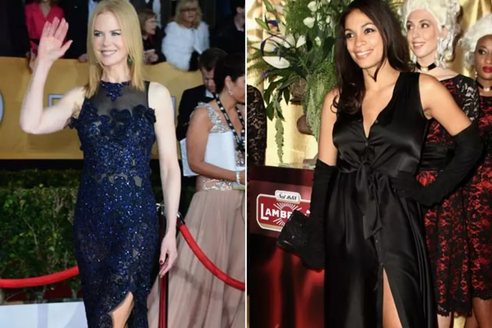 Best + Worst Dressed of the Week: Nicole Kidman Blows Us Away in Blue, Rosario Dawson Is a Mess in Black