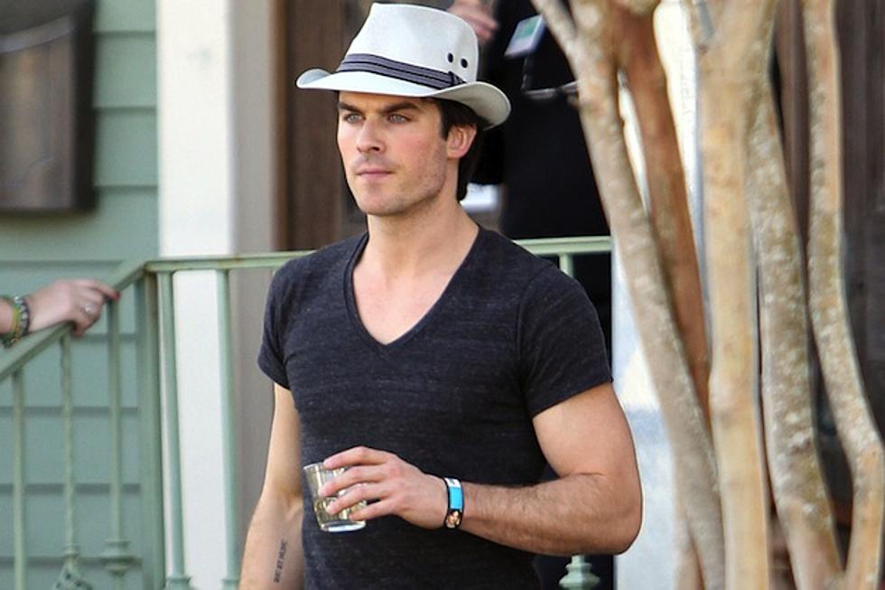 'Vampire Diaries' Star Ian Somerhalder Rescues + Adopts Dog