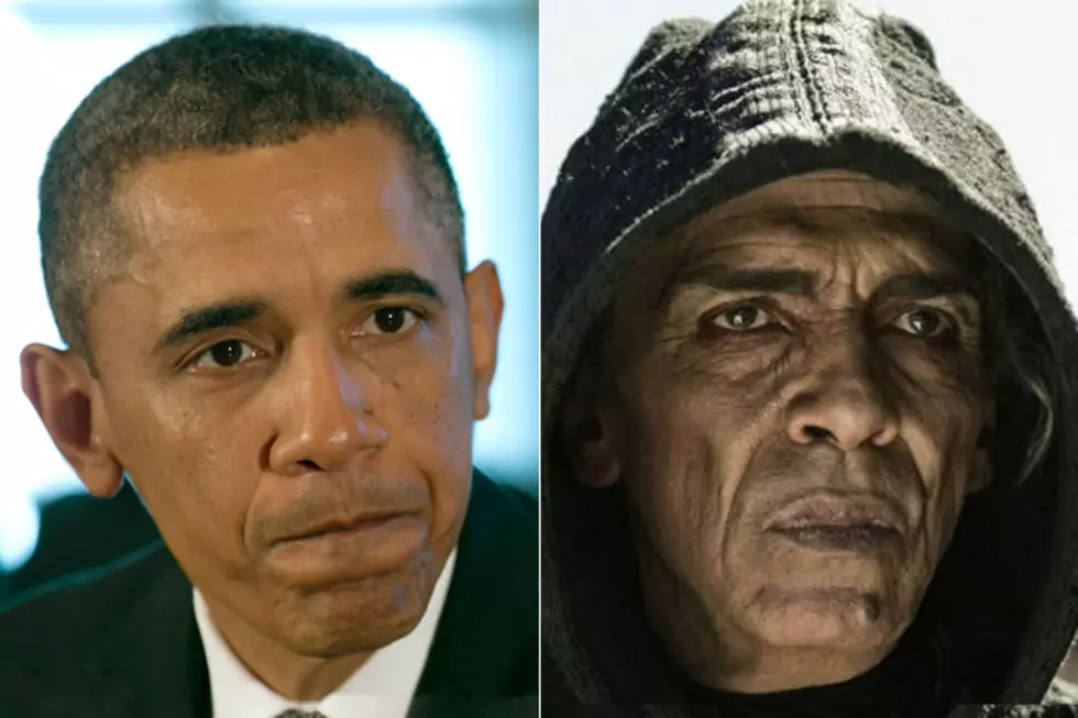 President Barack Obama + The History Channel&#8217;s Satan &#8211; Celebrity Doppelgangers