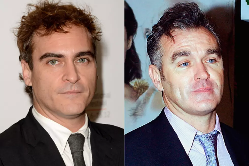 Joaquin Phoenix + Morrissey – Celebrity Doppelgangers