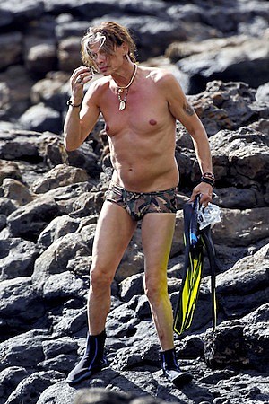 Steven Tyler Completely Naked.