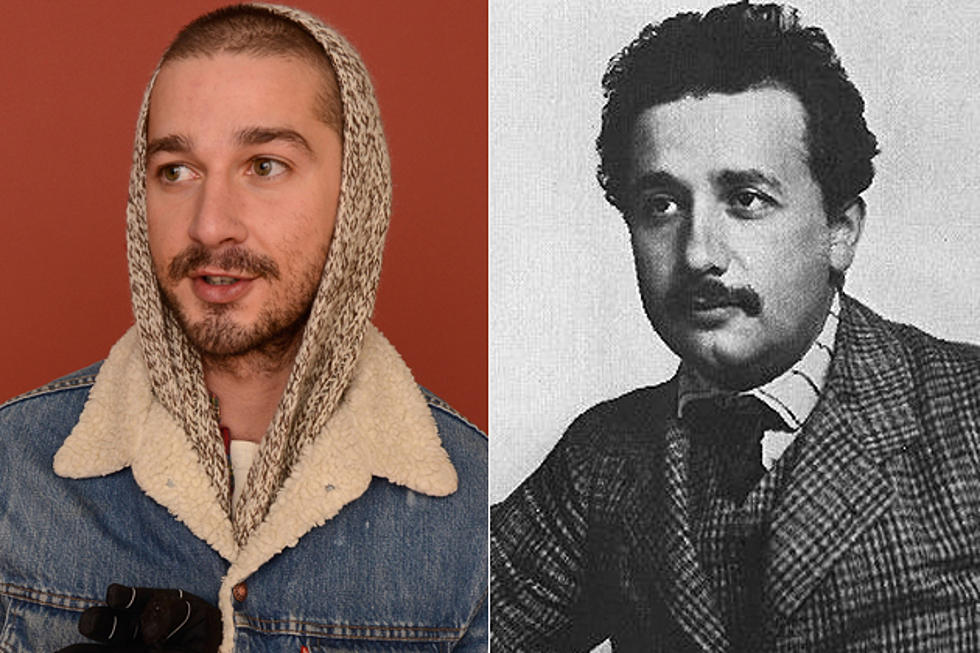 Shia LaBeouf + Young Albert Einstein &#8211; Celebrity Doppelgangers