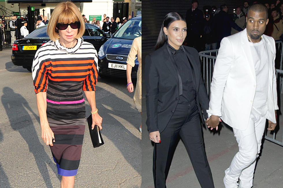 Anna Wintour May Love Kanye West, But She Doesn’t Want Any Part of Kim Kardashian