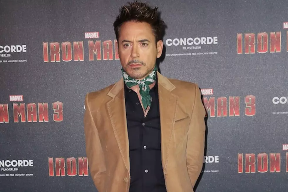 Robert Downey Jr. Wore His Finest Lederhosen for an ‘Iron Man 3′ Event in Germany [PHOTOS]