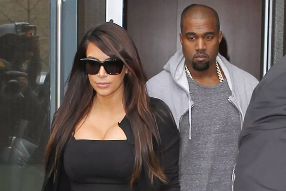 Kanye West + Kim Kardashian Are Obviously Totally in Love, You Guys [PHOTOS]