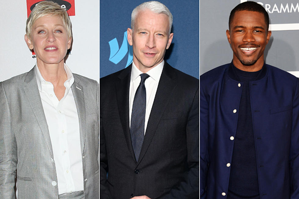 Ellen DeGeneres, Anderson Cooper + Frank Ocean Make Out Magazine’s 2013 ...