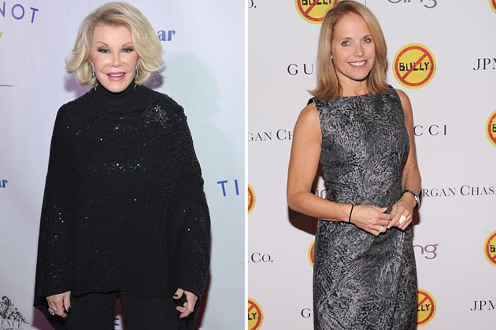 Katie Couric Reportedly Ambushed Joan Rivers in Unaired ‘Katie’ Interview