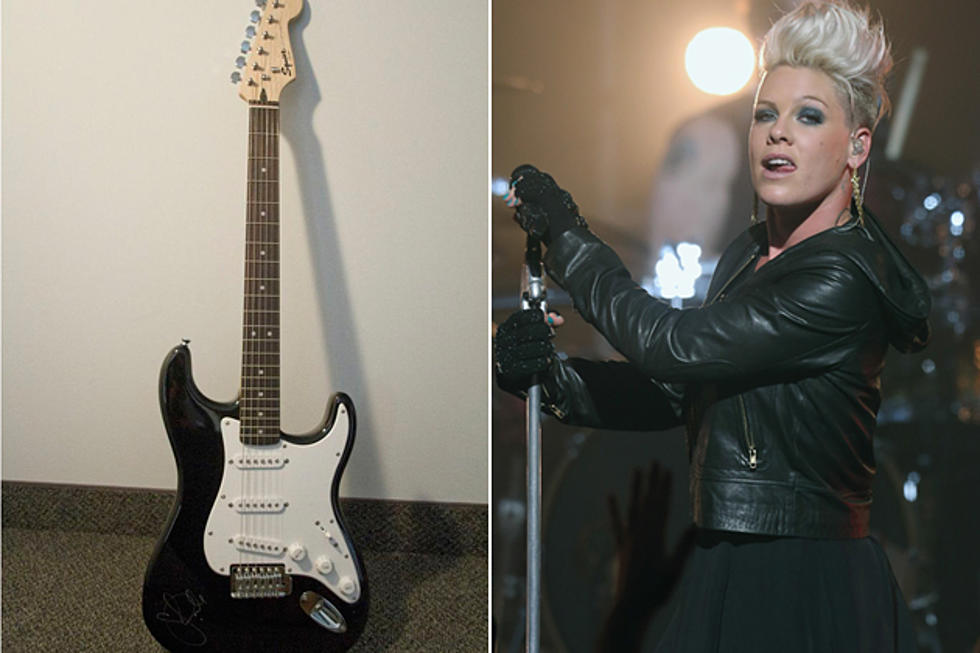 Win a Guitar Signed by Pink