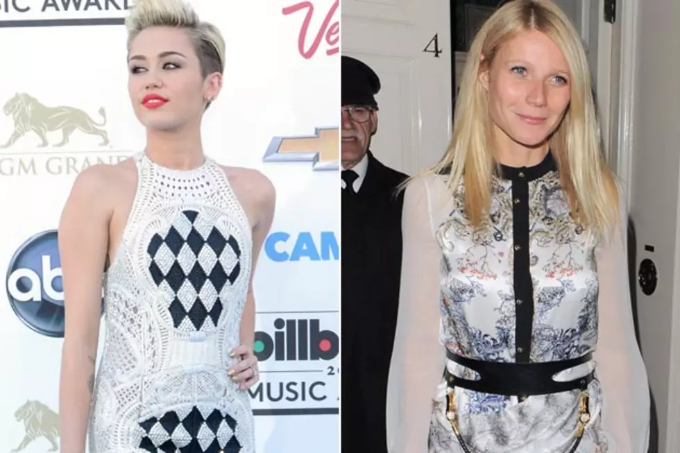 Trend Watch: Miley Cyrus, Gwyneth Paltrow + More Do Black and White Prints