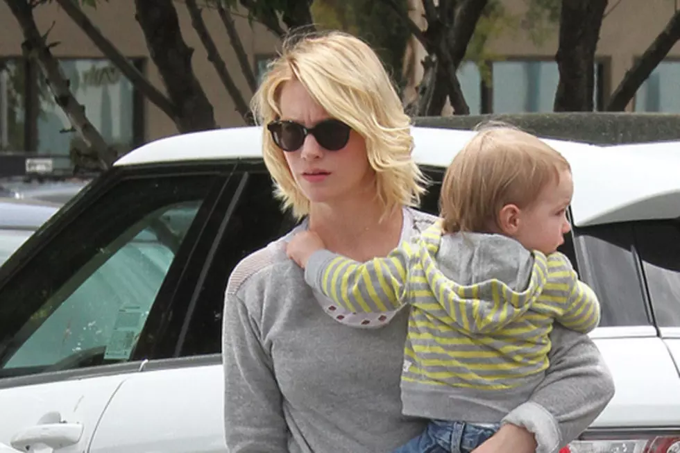 January Jones Doesn’t Think Her Baby Daddy Is Anyone’s Business