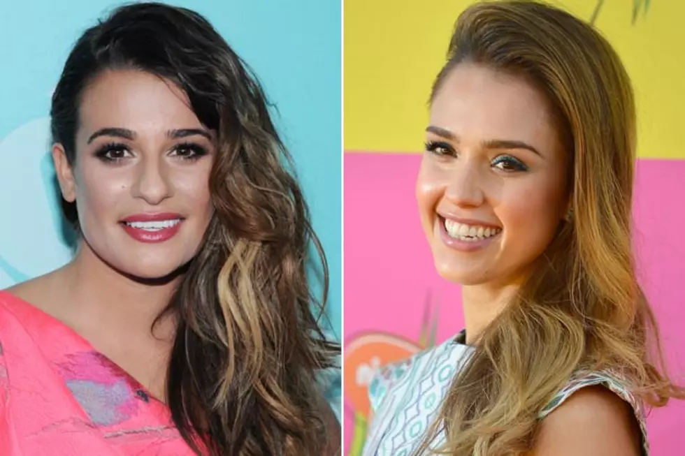 Trend Watch: Lea Michele, Jessica Alba + More Rock Sideswept, One-Shoulder Waves