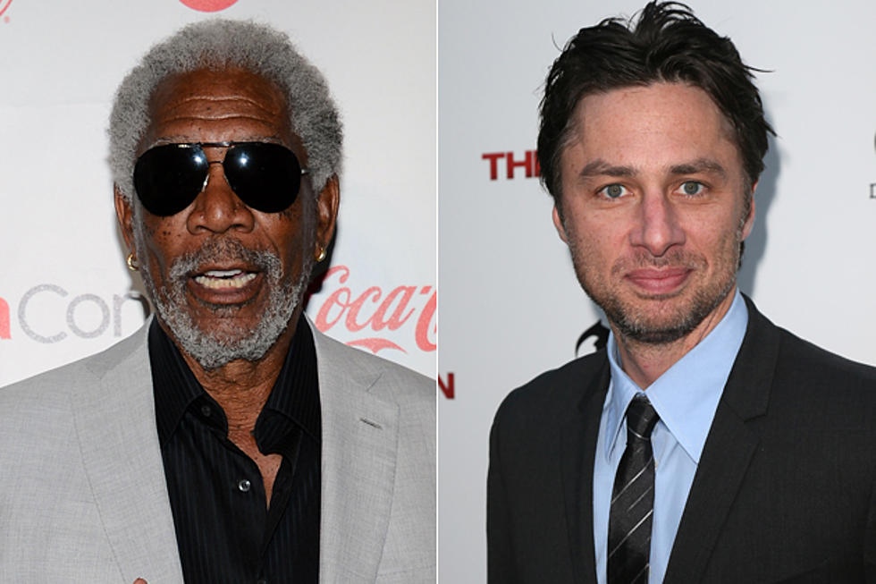 Zach Braff Pissed Off Morgan Freeman, Something We Didn’t Even Know Was Possible [VIDEOS]