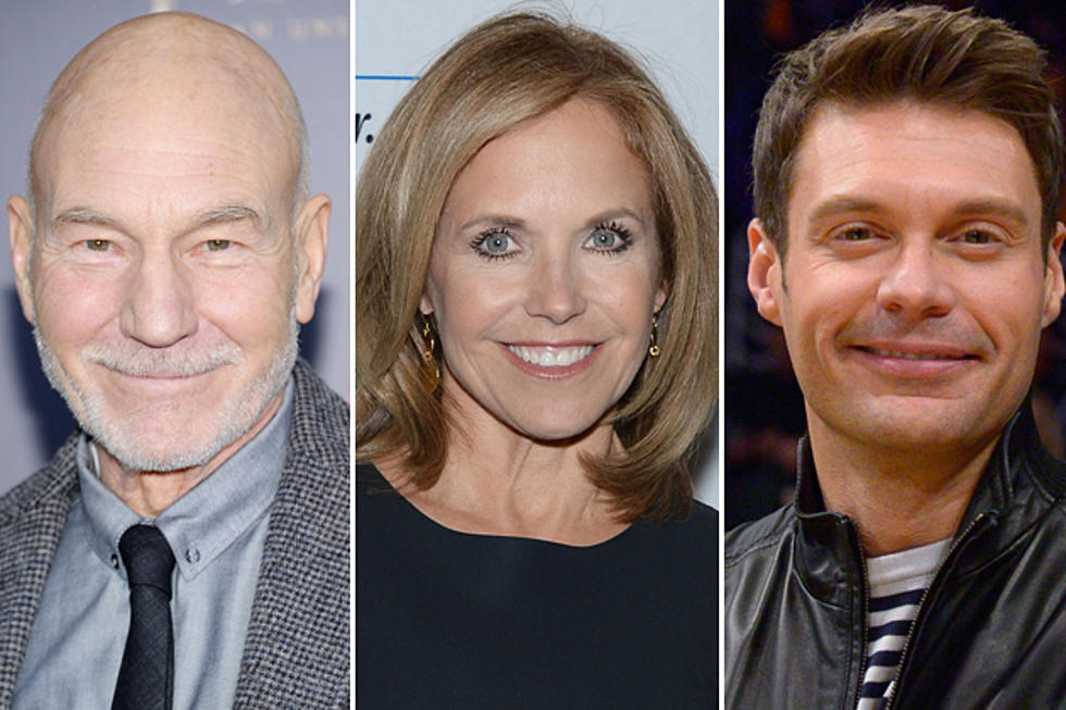 Patrick Stewart, Katie Couric, Ryan Seacrest + More in Celebrity Tweets of the Day