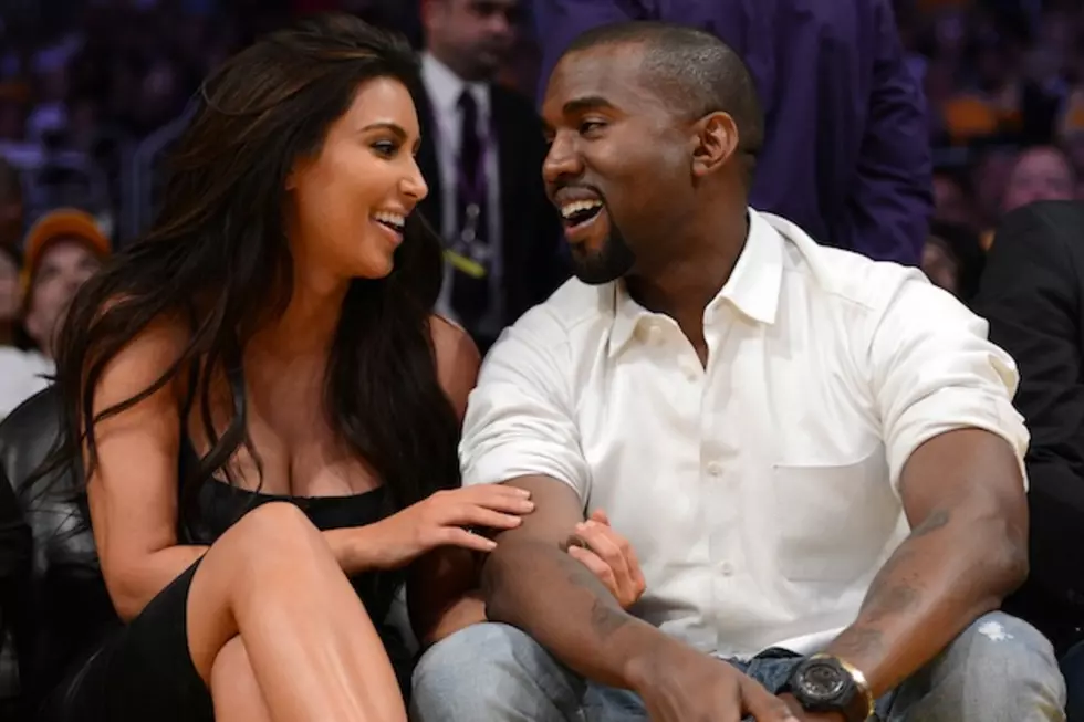 Today in Kim + Kanye: Engagement Rumors and Explaining Where Their Kid&#8217;s Name Came From