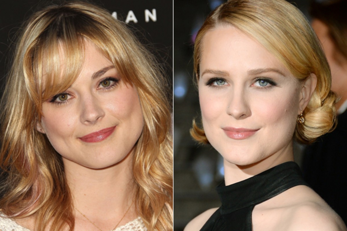 Alexandra Breckenridge + Evan Rachel Wood – Celebrity Doppelgangers