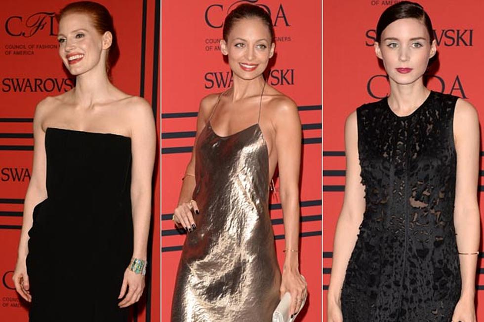 Jessica Chastain, Nicole Richie + Rooney Mara Wore Our Favorite Dresses at the CFDAs [PHOTOS]