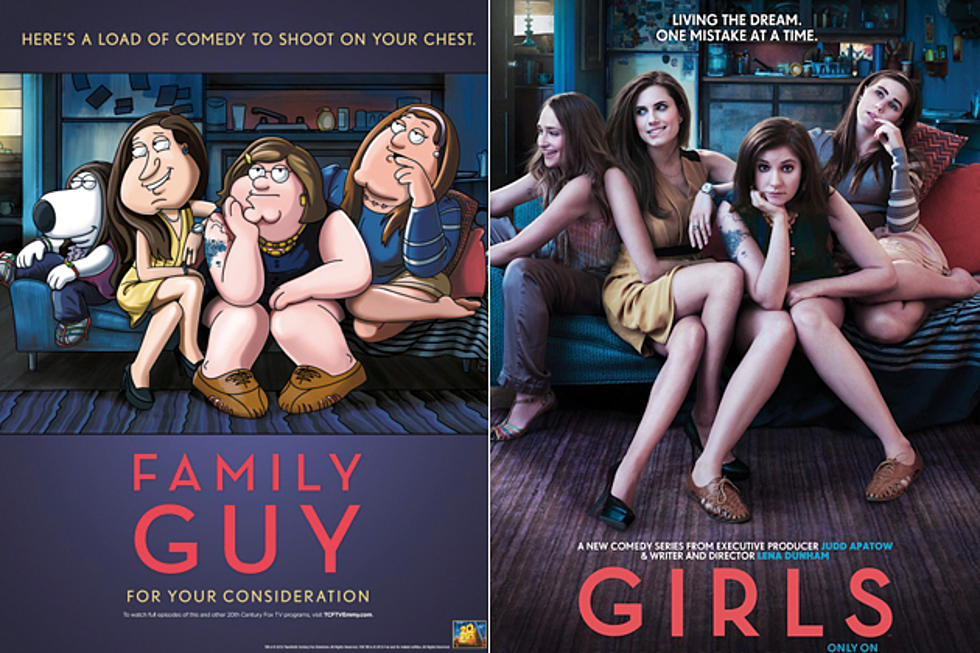 &#8216;Family Guy&#8217; Spoofs &#8216;Girls&#8217; in Emmy &#8216;For Your Consideration&#8217; Campaign [PHOTO]