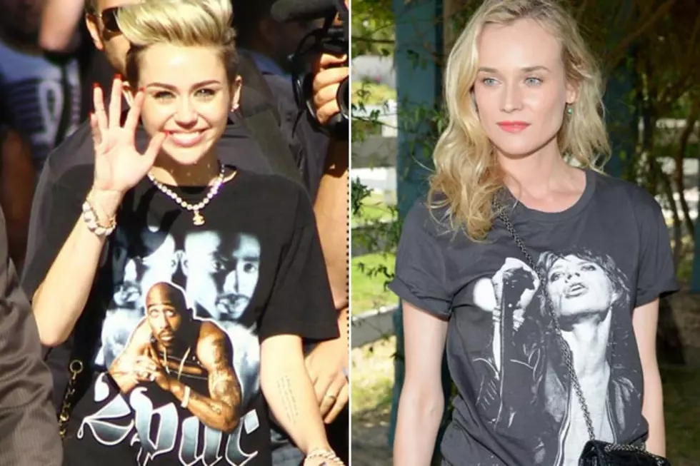 Try This Trend: Miley Cyrus, Diane Kruger + More Get Graphic With Tees