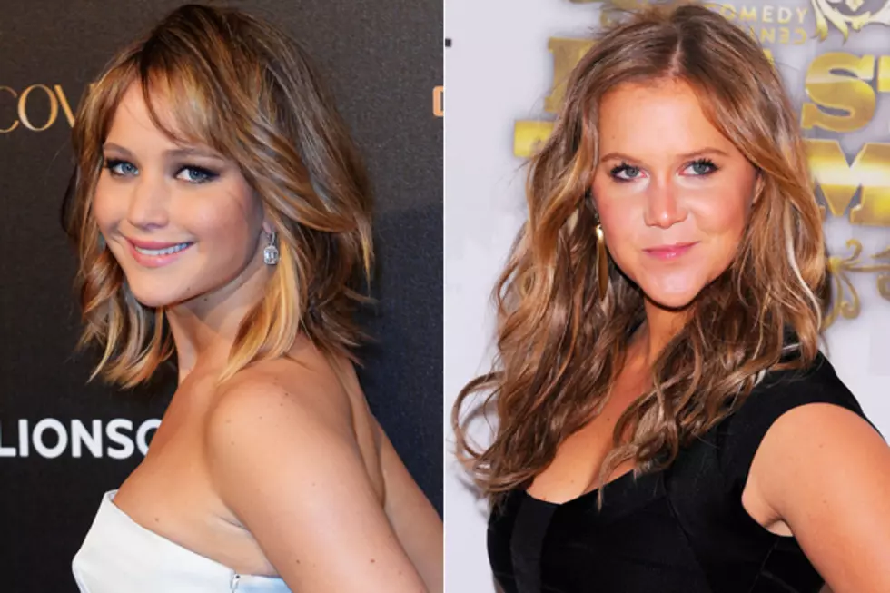 Jennifer Lawrence + Amy Schumer &#8211; Celebrity Doppelgangers