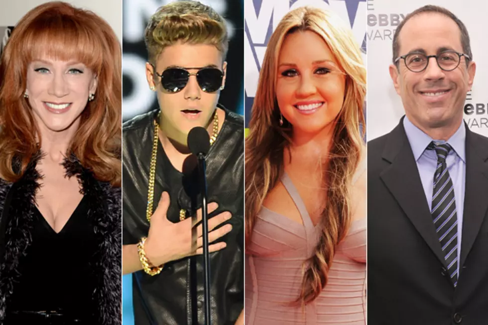 Kathy Griffin Talks Justin Bieber’s Wardrobe, Amanda Bynes’ Wigs + Mocking Jerry Seinfeld