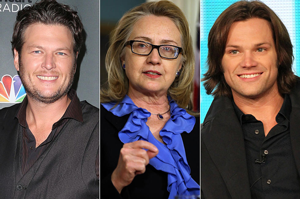 Blake Shelton, Hillary Clinton, Jared Padelecki + More in Celebrity Tweets of the Day