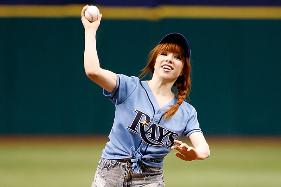 At Least Carly Rae Jepsen Knows She Sucks at Throwing Baseballs [VIDEO]