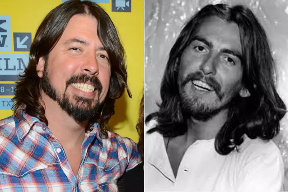 Dave Grohl + George Harrison – Celebrity Doppelgangers