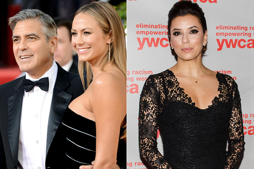 Eva Longoria Denies George Clooney Hit on Her While He Was Still Dating Stacy Keibler