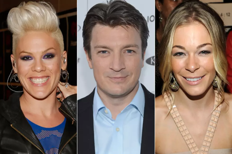 Pink, Nathan Fillion, LeAnn Rimes + More in Celebrity Tweets of the Day