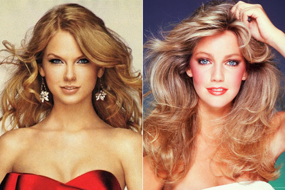 Taylor Swift + A Super Young Heather Locklear &#8211; Celebrity Doppelgangers
