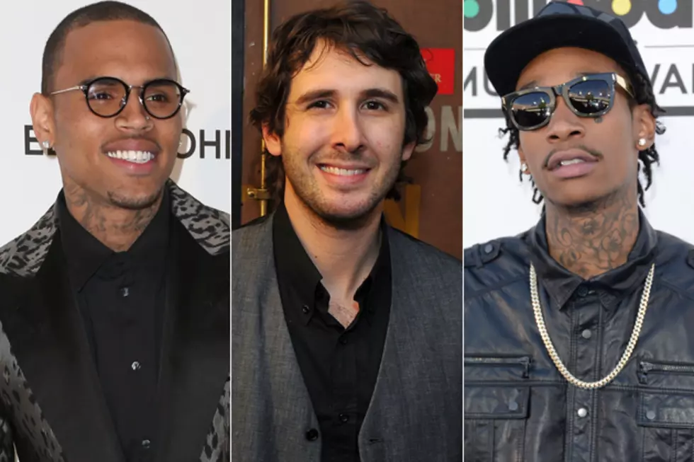 Chris Brown, Josh Groban, Wiz Khalifa + More in Celebrity Tweets of the Day