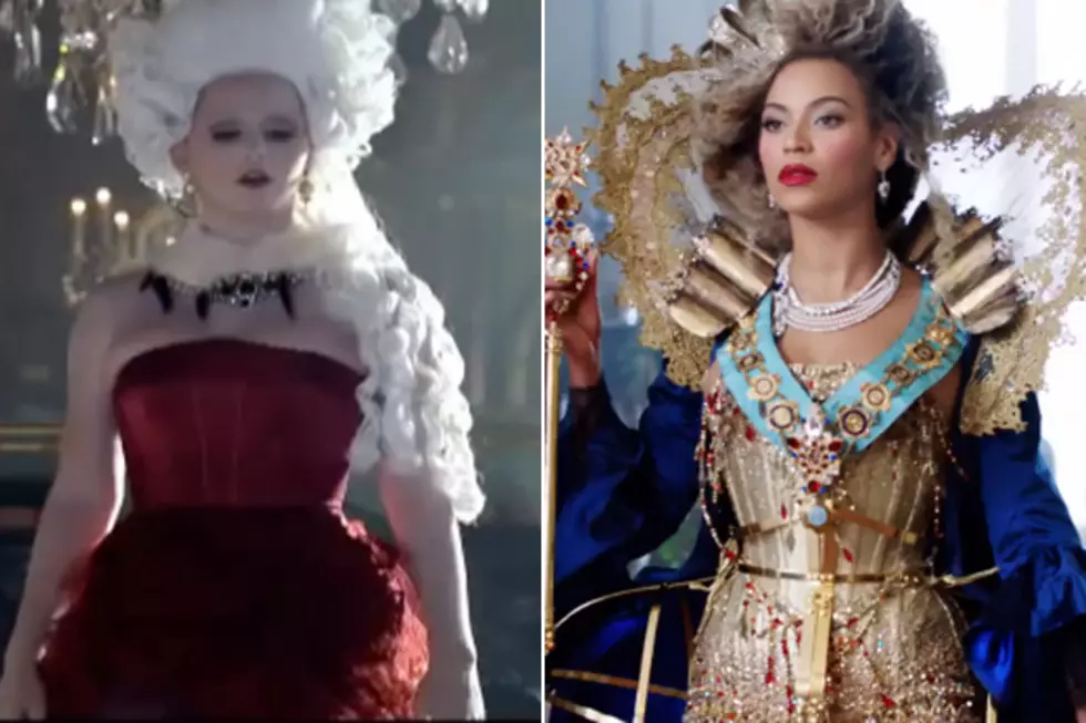 Did Katy Perry Copy Beyonce in Her Killer Queen Ad? [VIDEOS]