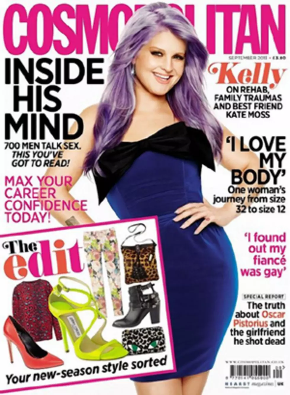 Kelly Osbourne Covers Cosmo UK, Says Mom Once Put Her in a Padded Cell