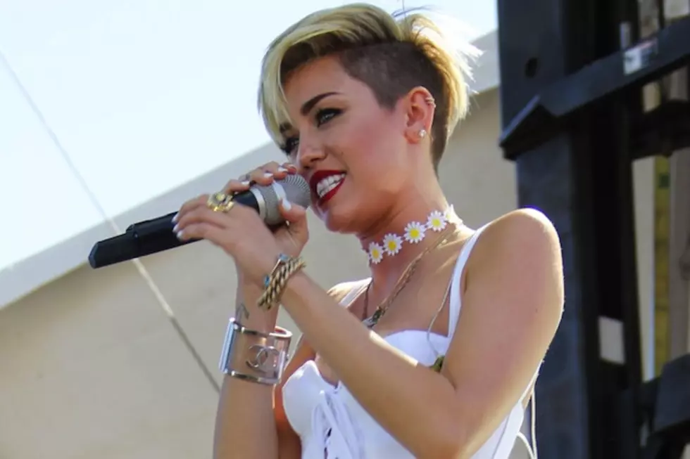 Miley Cyrus Wore Pasties + Hung Out With the Kardashians Over the Weekend [PHOTOS, VIDEO]