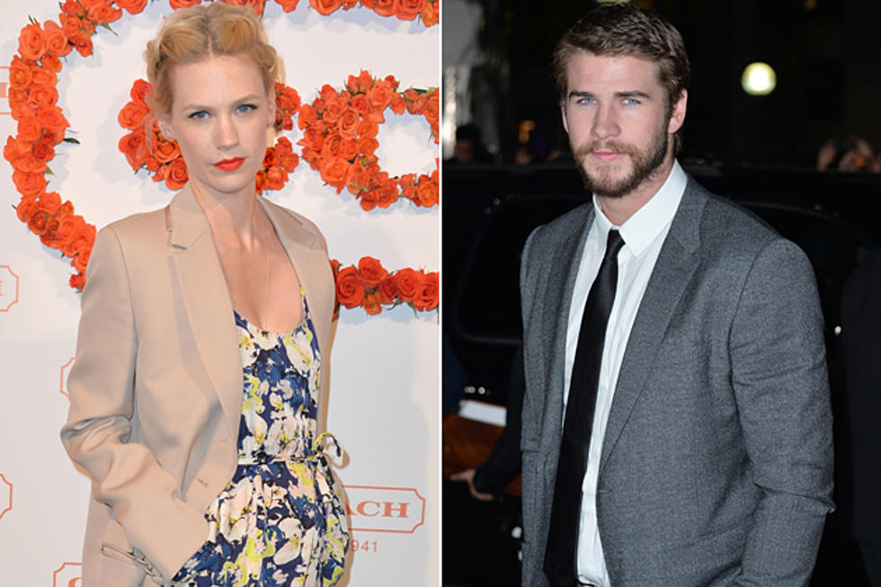 Liam Hemsworth Is Allegedly Sexting January Jones