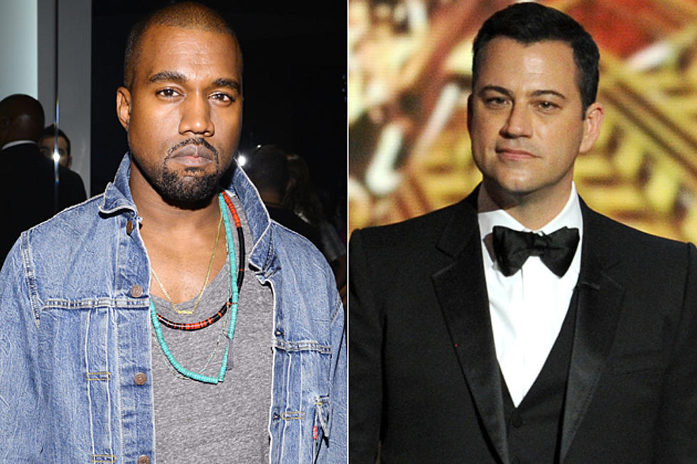 Jimmy Kimmel + Kanye Wes in Rap Feud