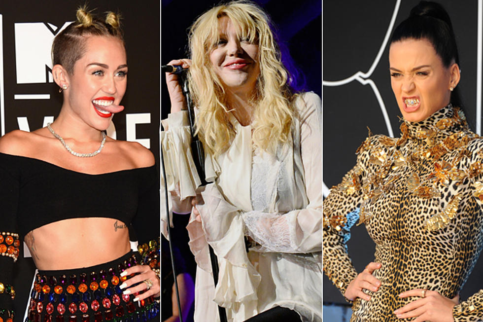 Courtney Love Adores Miley Cyrus, But Thinks Katy Perry Is Boring