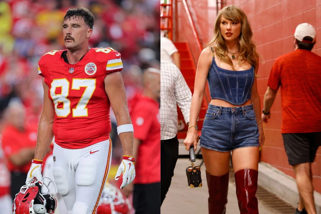 Taylor Swift Spotted at Travis Kelce's NFL Season Opener: PICS