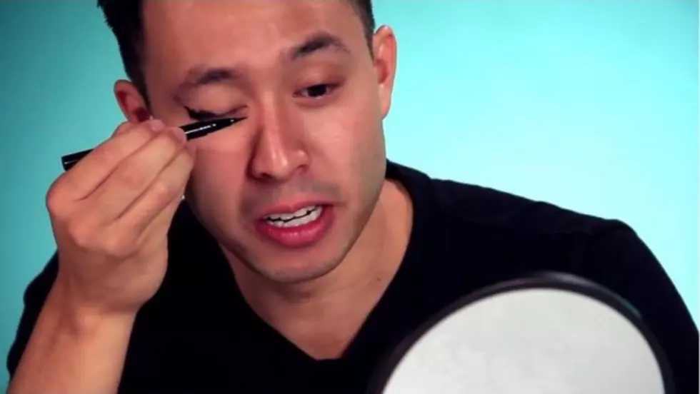 Watch Men Try To Use Liquid Eyeliner [VIDEO/NSFW]