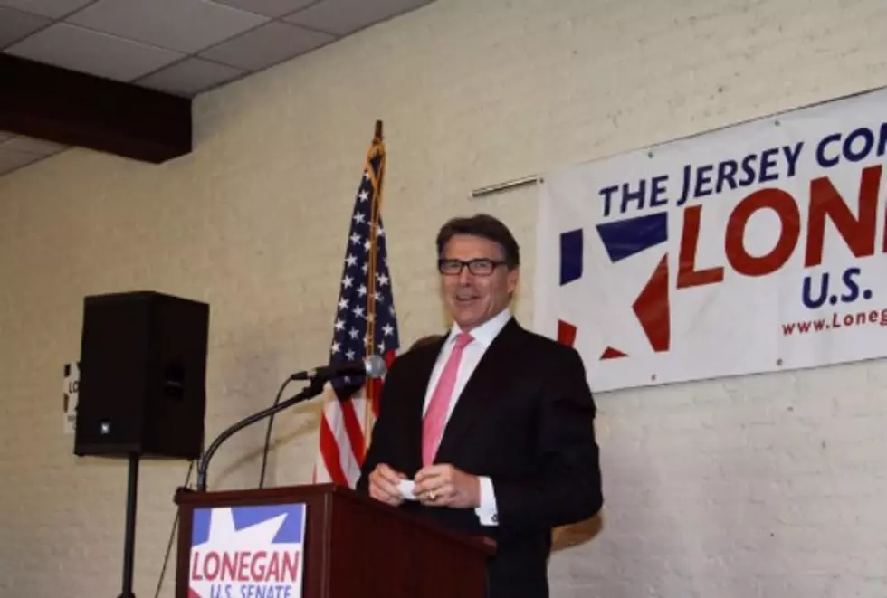 Gov. Rick Perry Campaigns For Steve Lonegan in Galloway [AUDIO]