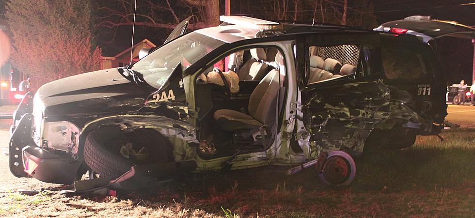 Hamilton Township Officer Injured in Overnight Crash