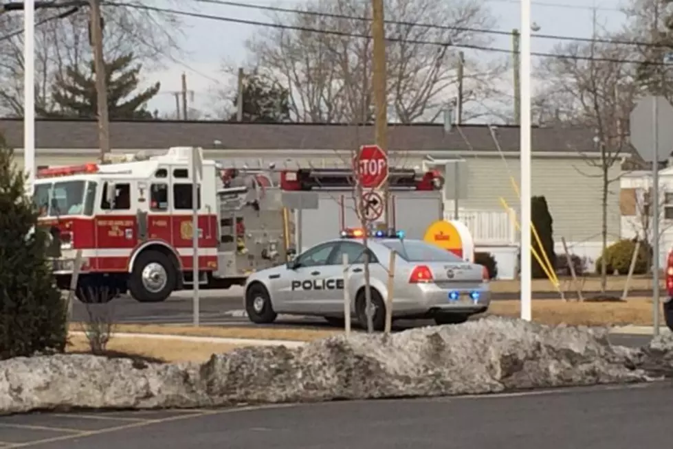 Crews Working on a Gas Leak in Egg Harbor Township