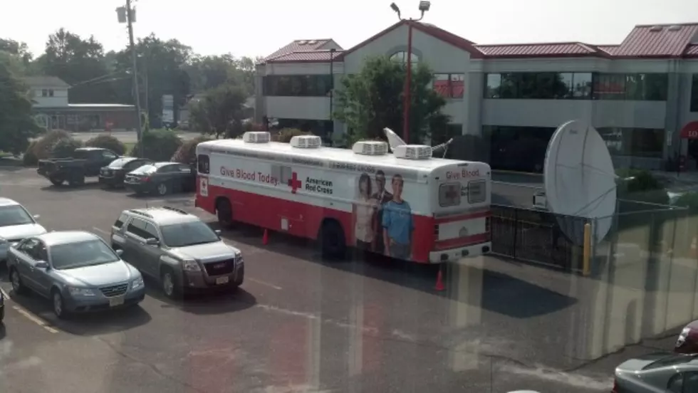 Red Cross Bloodmobile at WPG Studios in Northfield Thursday