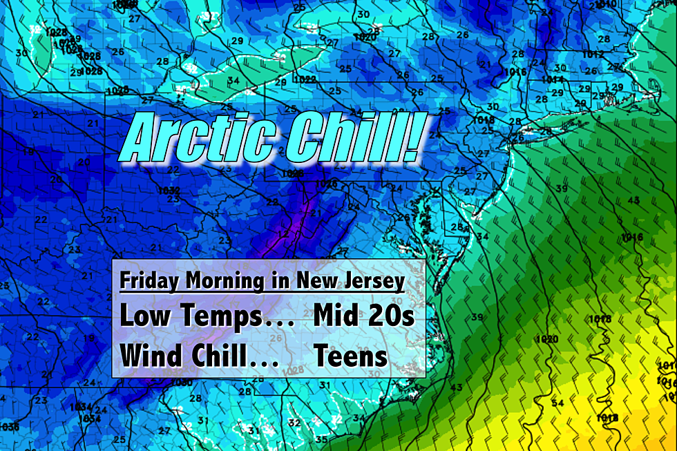 Arctic Air to Invade South Jersey Thursday: Big Chill, Cold Wind On the Way
