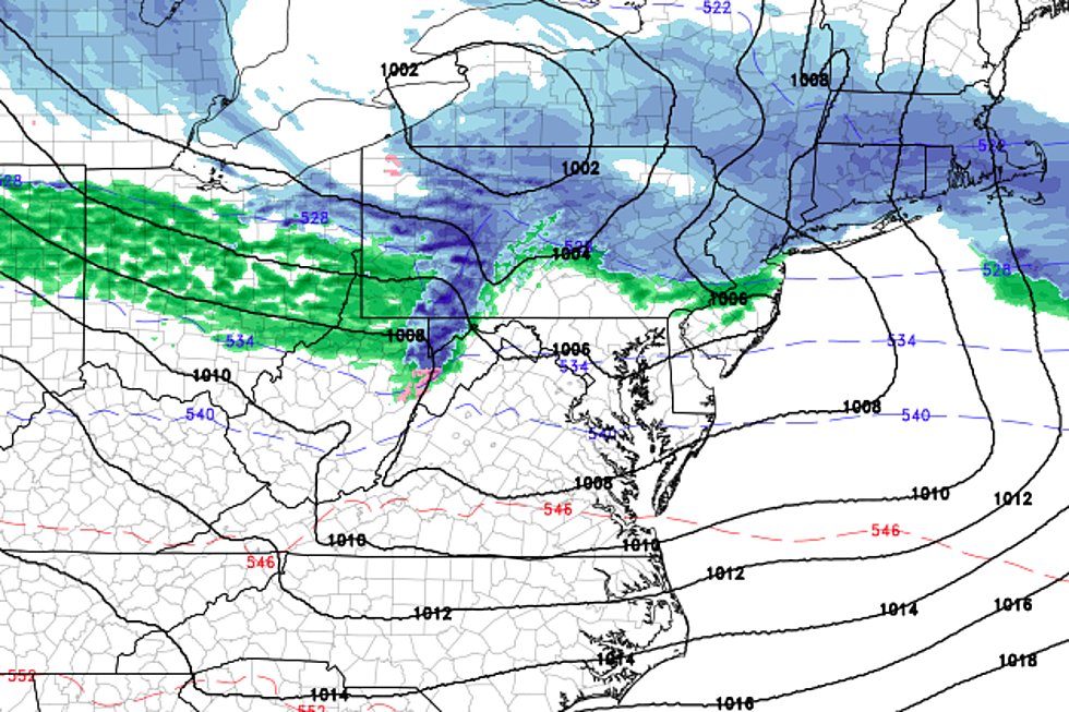 Periods of Rain and Snow Across New Jersey on Tuesday