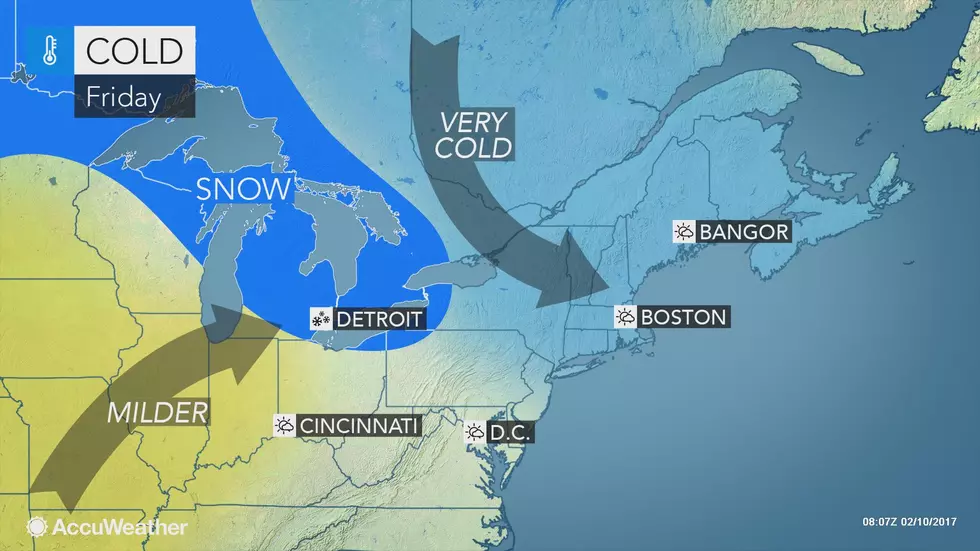 Frigid Friday, Less Windy and Warmer This Weekend for South Jersey